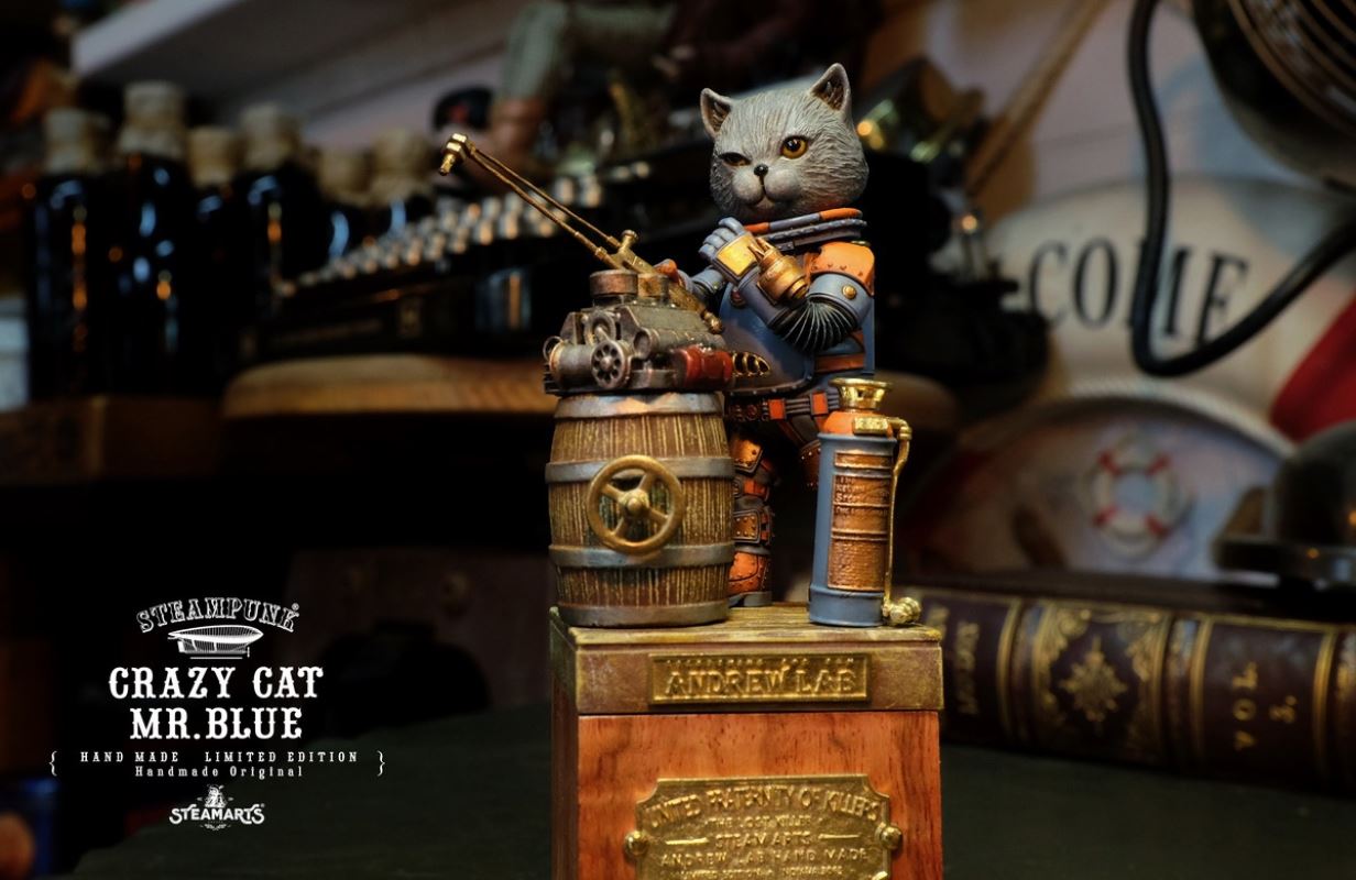 Steampunk Mechanic No. 1 MR.BLUE Special Edition / Silver Edition