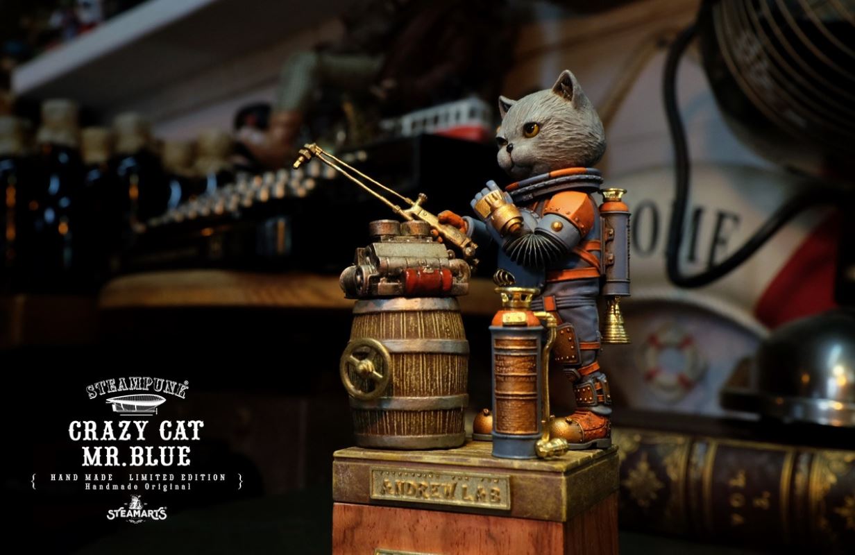 Steampunk Mechanic No. 1 MR.BLUE Special Edition / Silver Edition