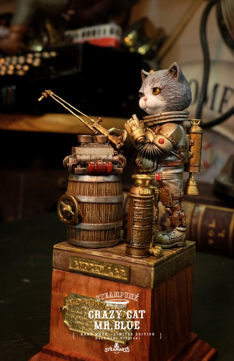 Steampunk Mechanic No. 1 MR.BLUE Special Edition / Silver Edition