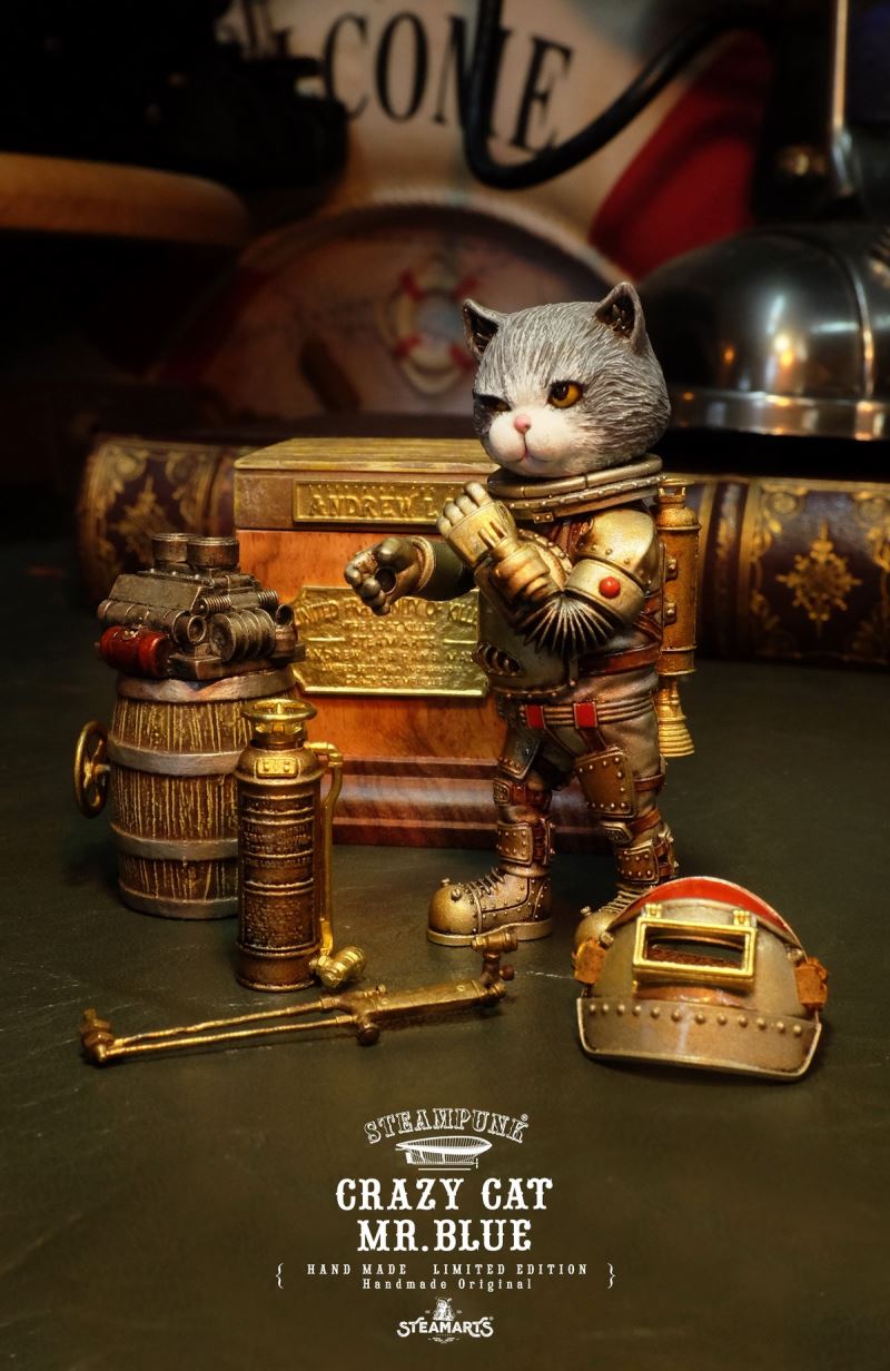 Steampunk Mechanic No. 1 MR.BLUE Special Edition / Silver Edition