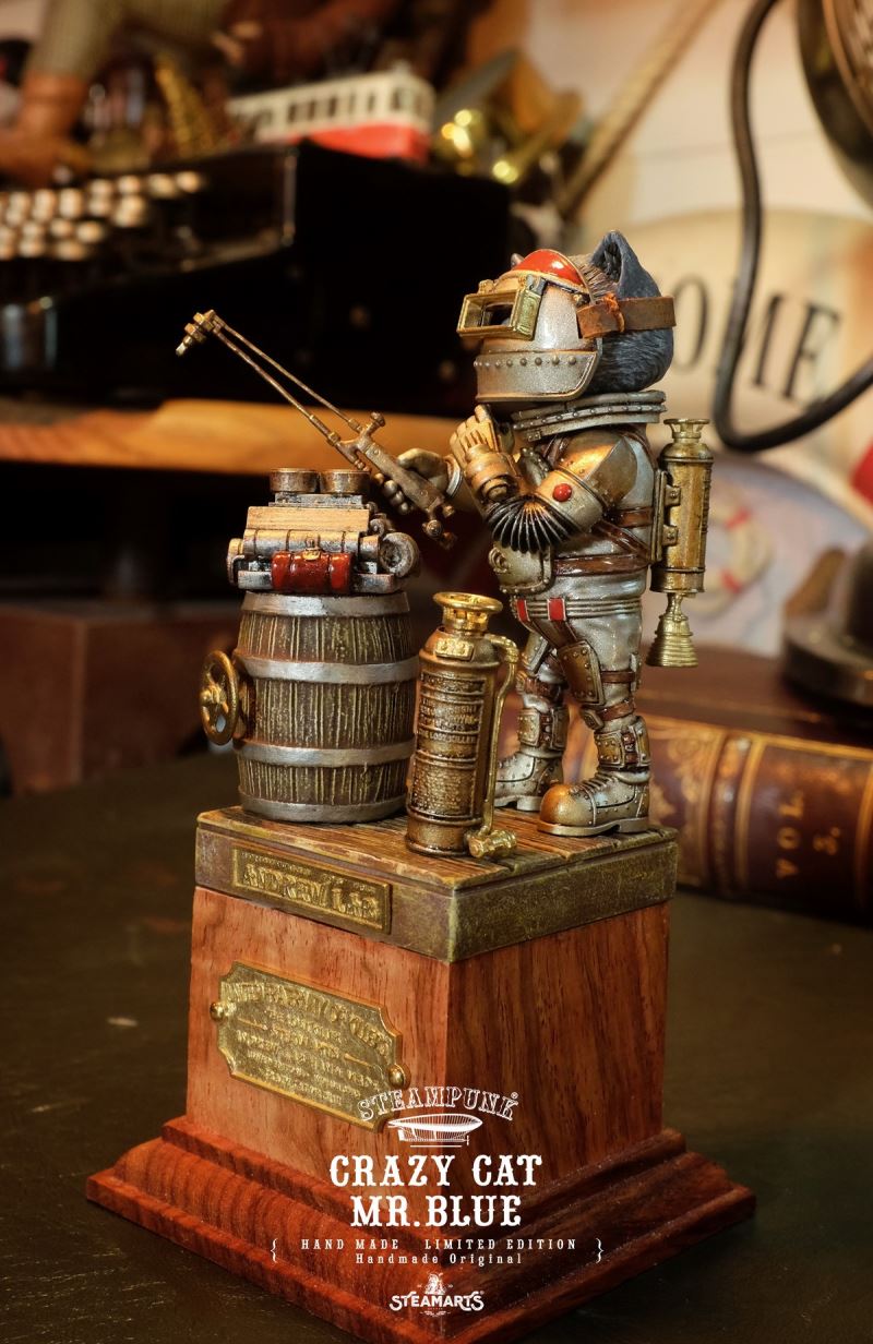 Steampunk Mechanic No. 1 MR.BLUE Special Edition / Silver Edition