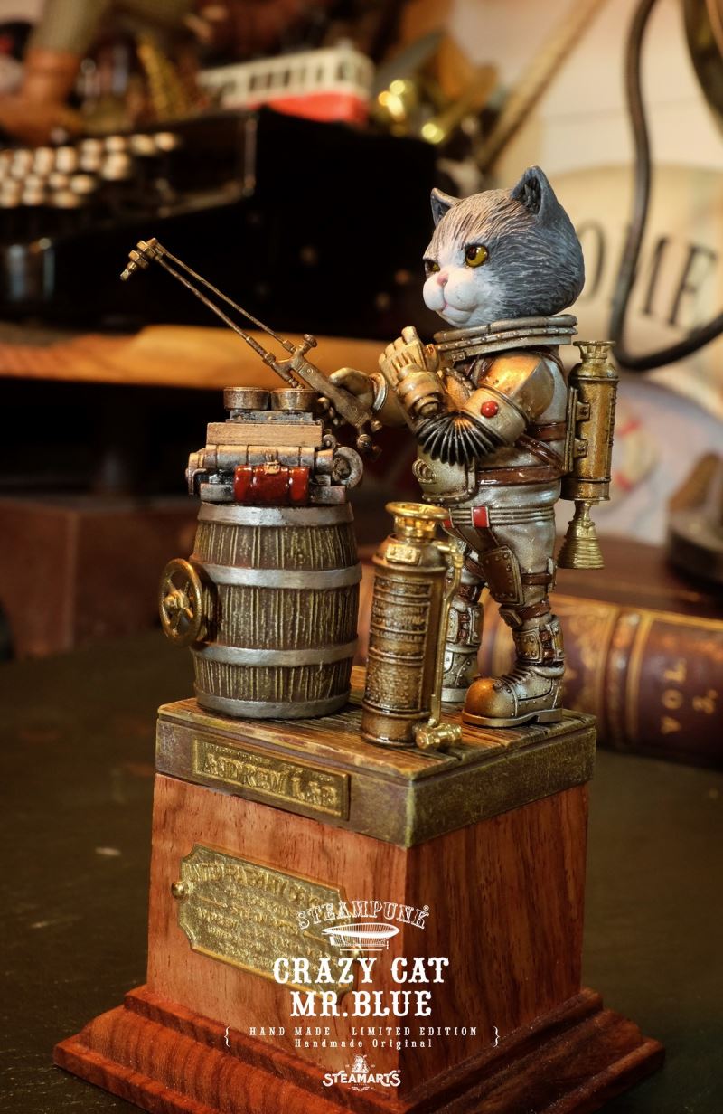 Steampunk Mechanic No. 1 MR.BLUE Special Edition / Silver Edition
