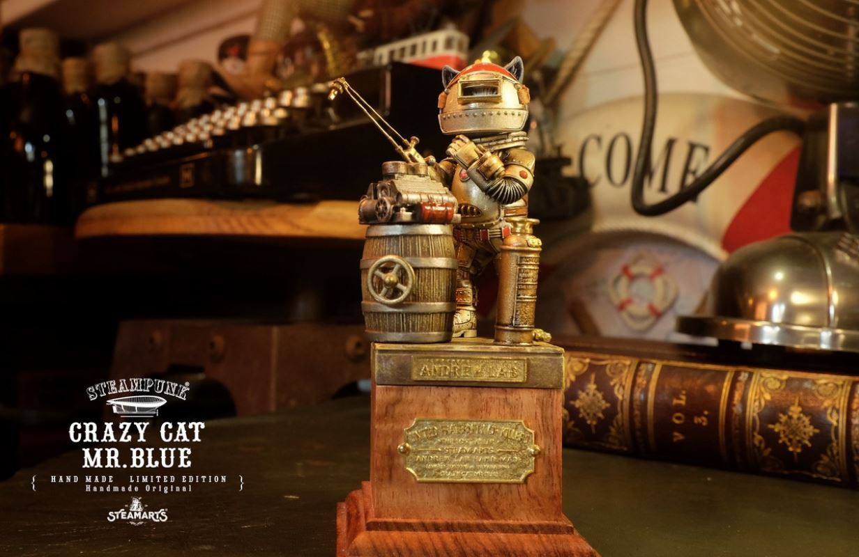 Steampunk Mechanic No. 1 MR.BLUE Special Edition / Silver Edition