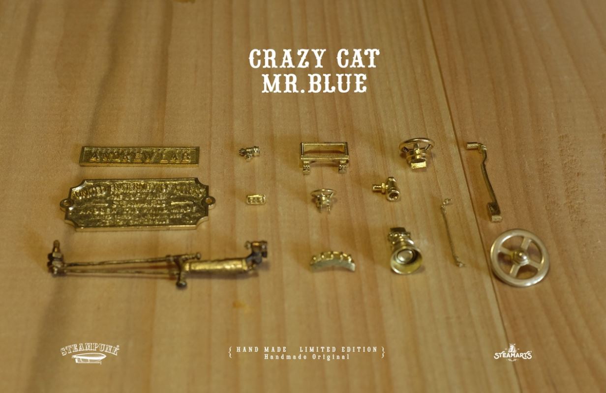 Steampunk Mechanic No. 1 MR.BLUE Special Edition / Silver Edition