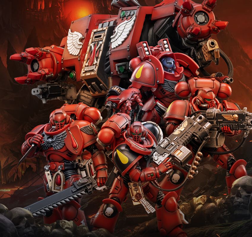 Space Marine Holy Blood Angel Violent Dreadnought Mecha Summer Brothers