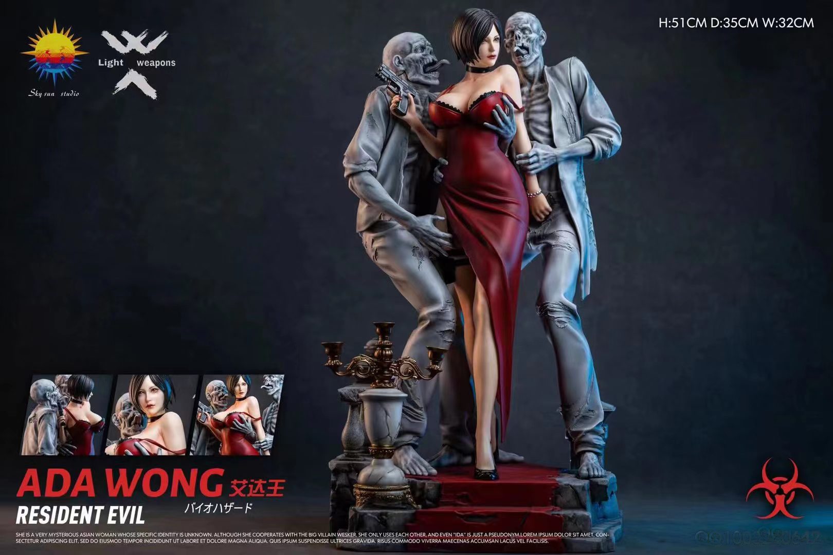 Ada Wong, the zombie queen
