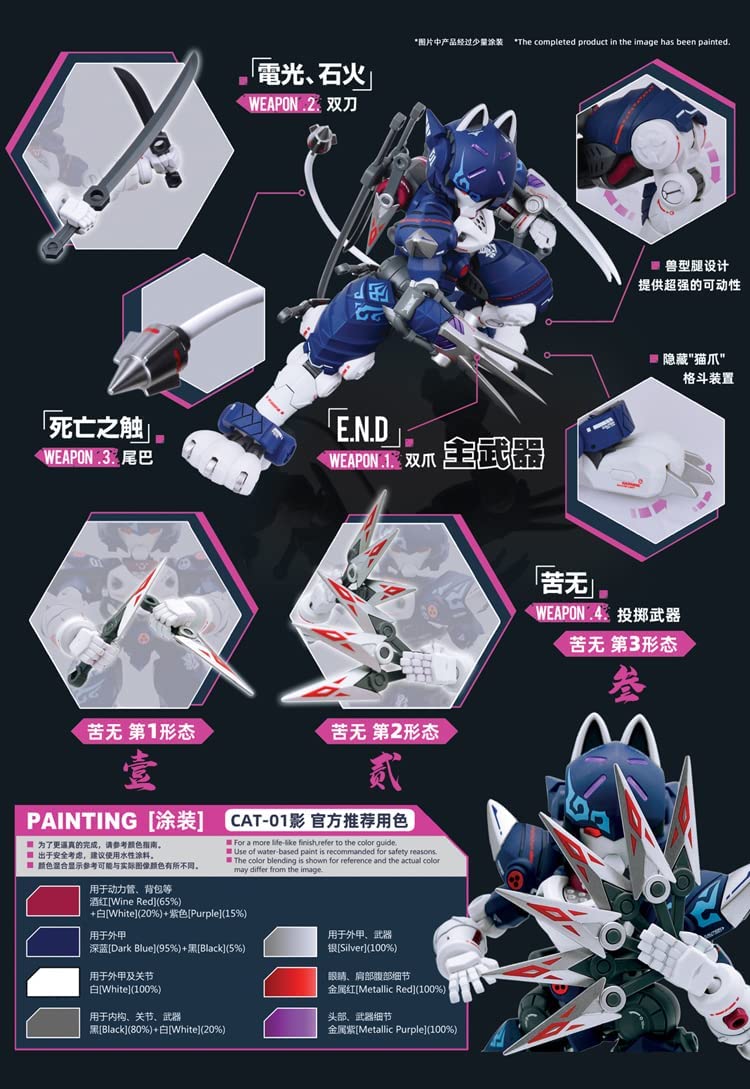 Ultra-high mobility armor CAT 01 - Shadow 1/6
