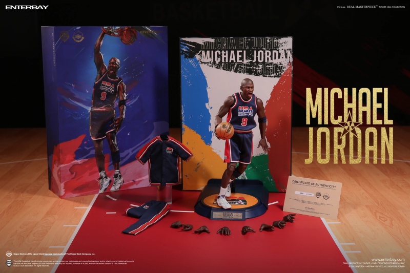 REAL MASTERPIECE COLLECTION: MICHAEL JORDAN BARCELONA '92 LIMITED EDITION 1/6