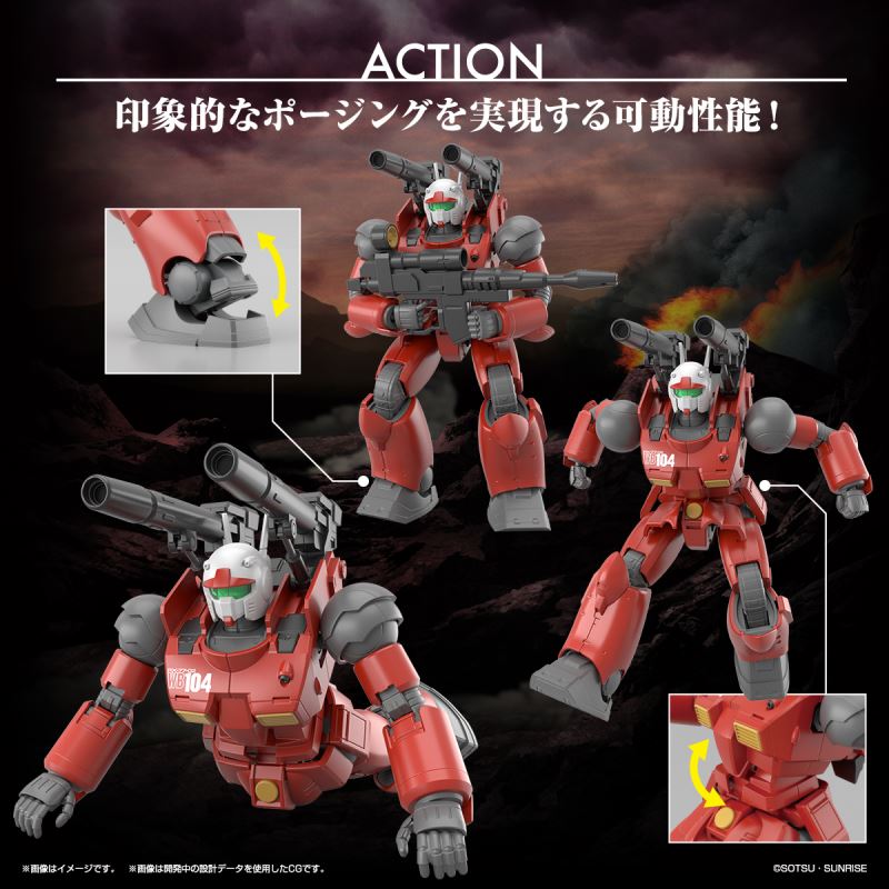 HG 1/144 Guncannon (Cucuruz Doan island version)