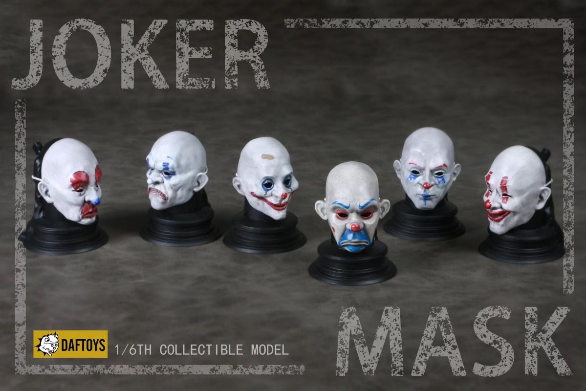 Joker Masks 1/6
