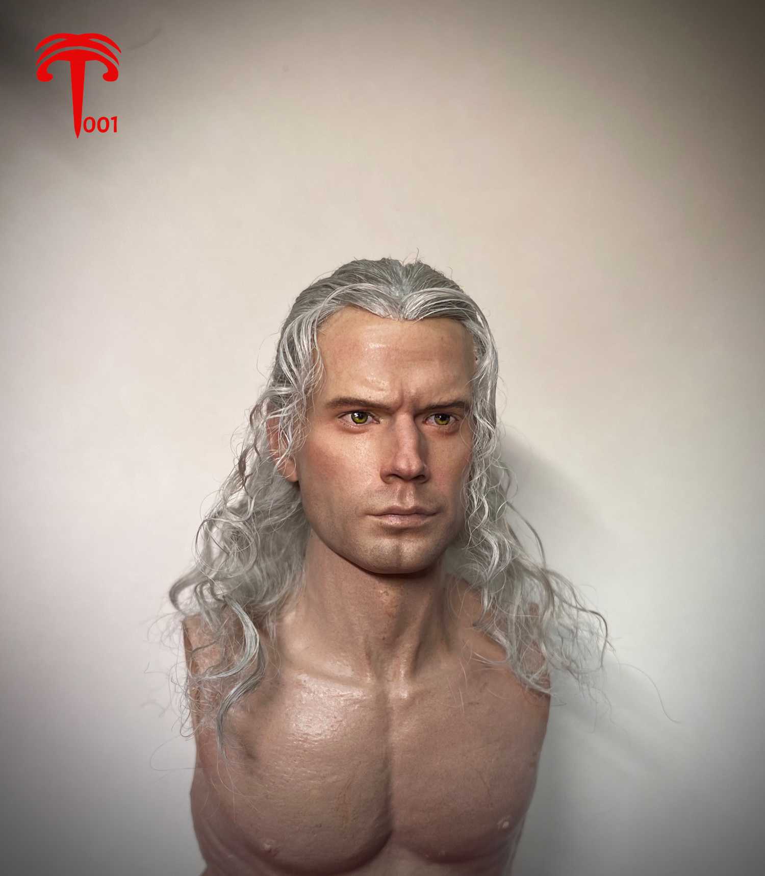 Superman Iron Man / Witcher - Henry Cavill Head Carving 1/6