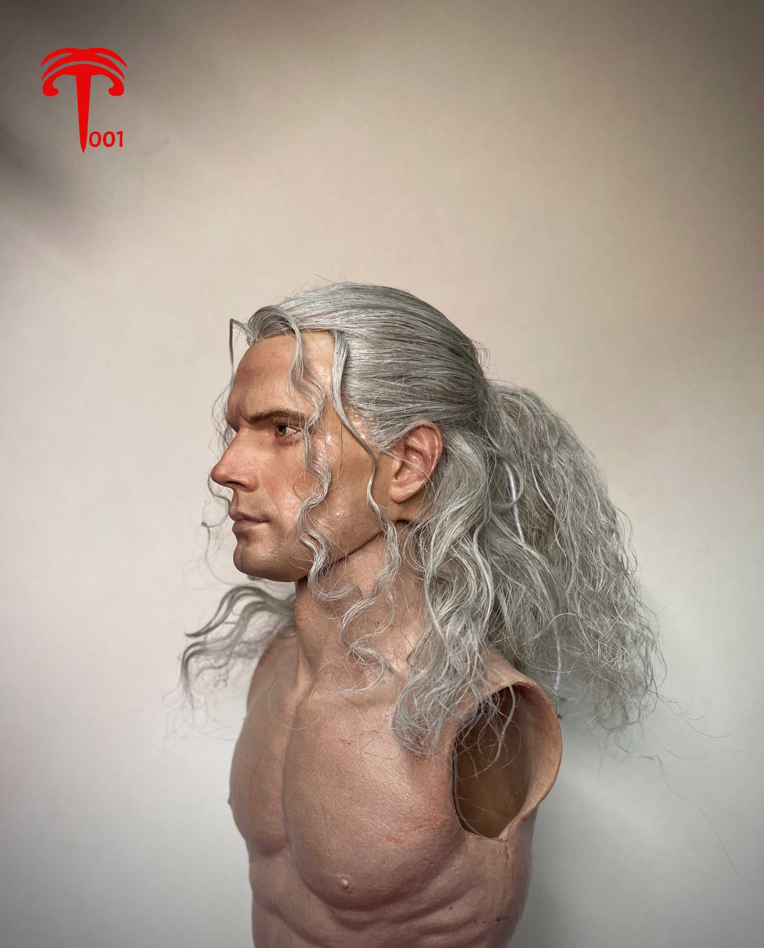 Superman Iron Man / Witcher - Henry Cavill Head Carving 1/6