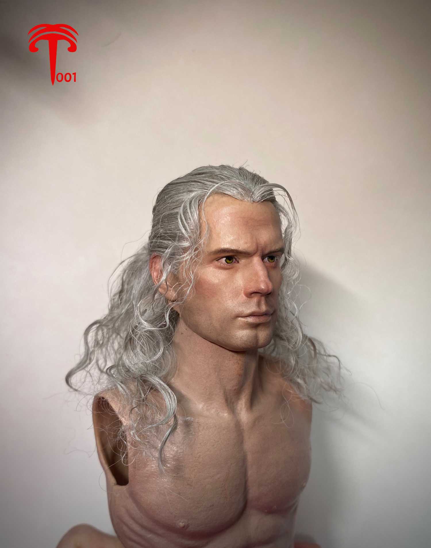 Superman Iron Man / Witcher - Henry Cavill Head Carving 1/6