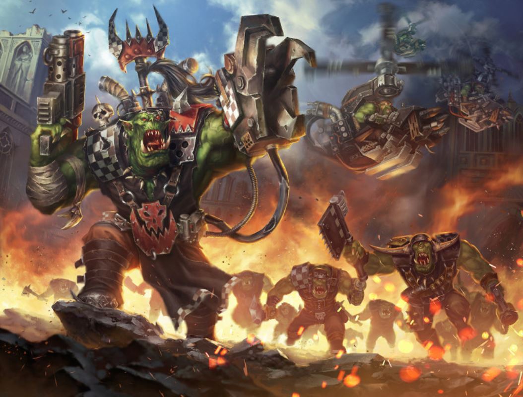 Warhammer 40000 Orc Barbarian Special Forces