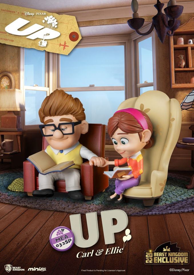 Carl and Ellie: UP Set of 2 (Mini Egg Attack)