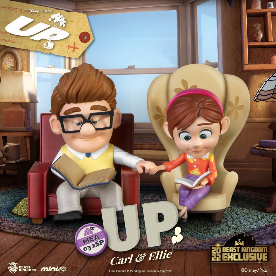 Carl and Ellie: UP Set of 2 (Mini Egg Attack)