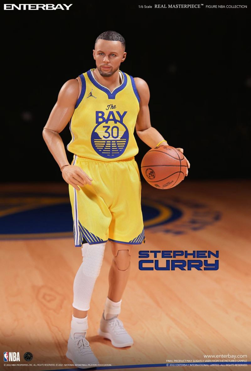 Real Masterpiece NBA Series – Stephen Curry Wax 1/6