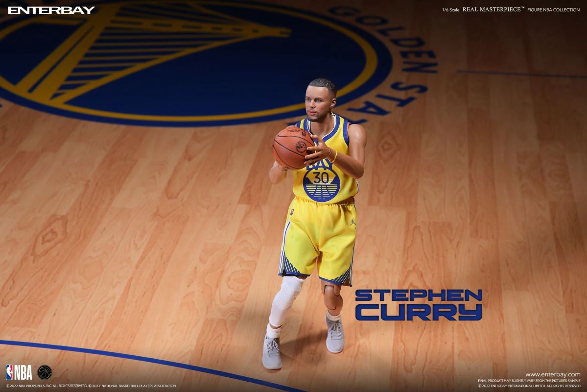 Real Masterpiece NBA Series – Stephen Curry Wax 1/6