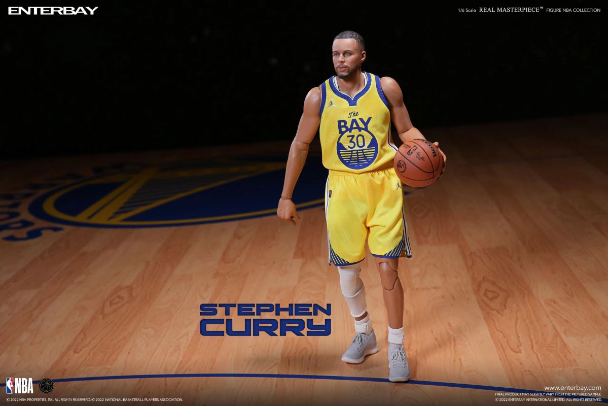 Real Masterpiece NBA Series – Stephen Curry Wax 1/6