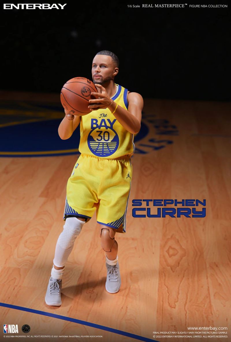 Real Masterpiece NBA Series – Stephen Curry Wax 1/6