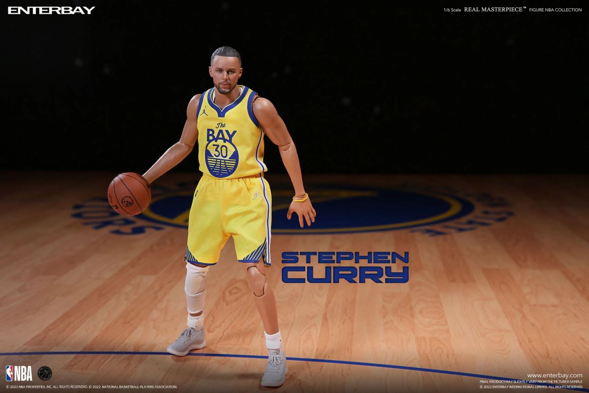 Real Masterpiece NBA Series – Stephen Curry Wax 1/6