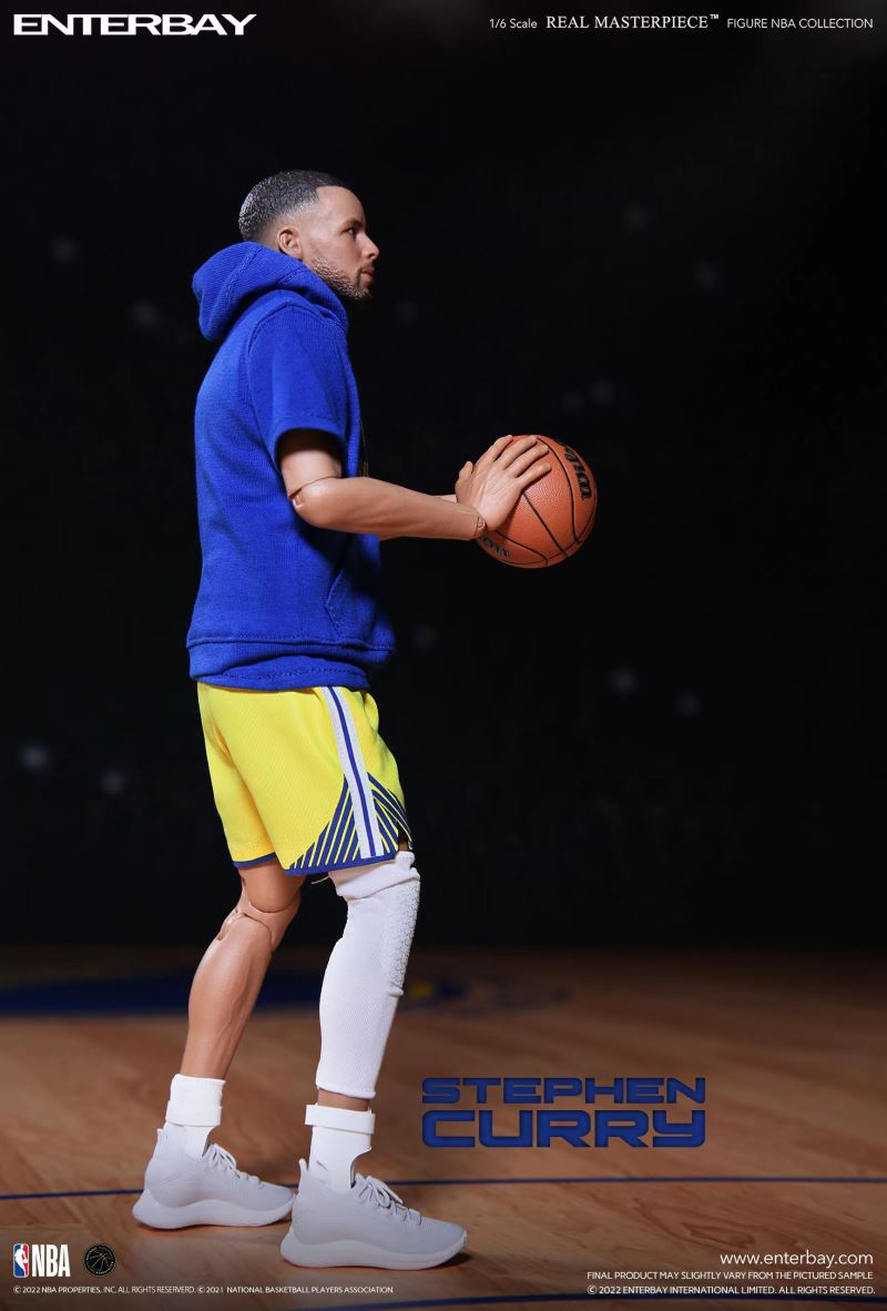 Real Masterpiece NBA Series – Stephen Curry Wax 1/6