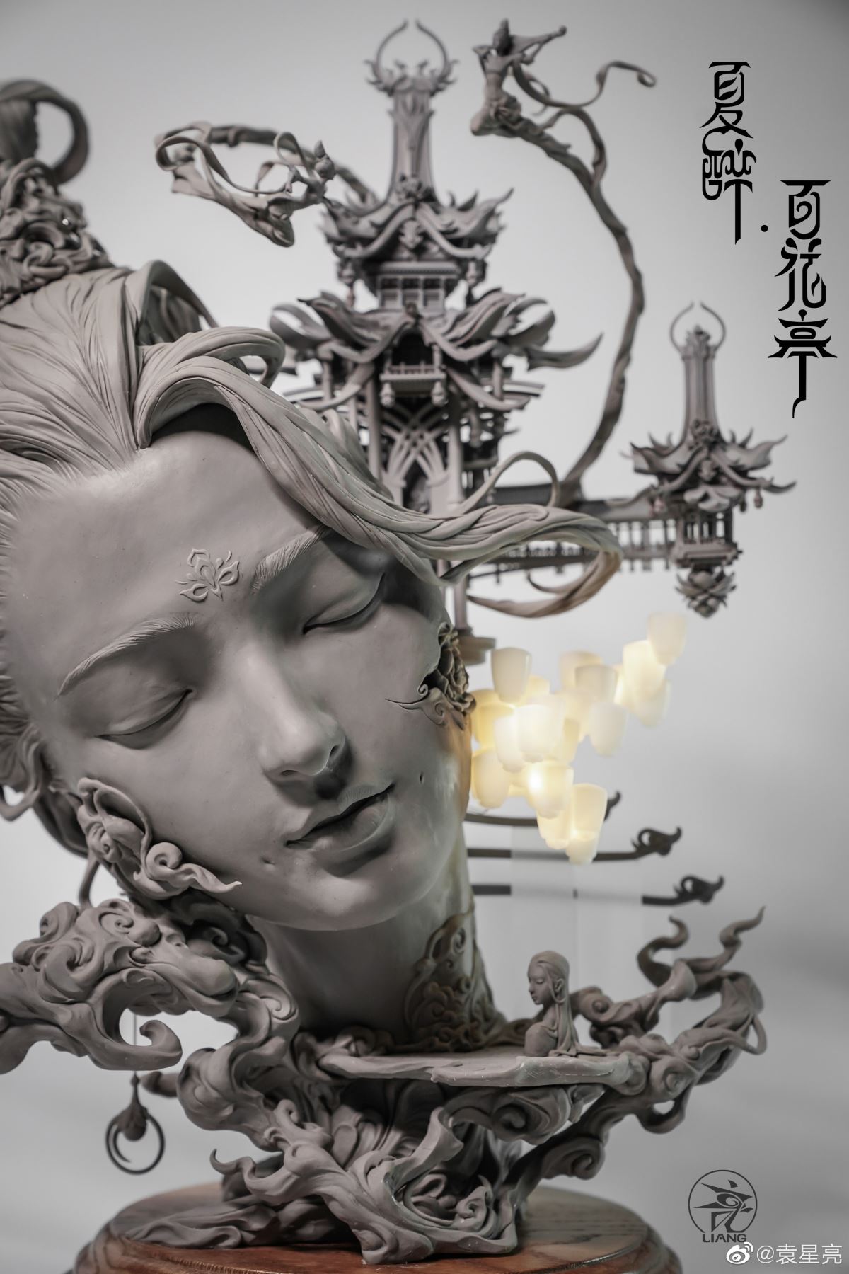Summer Drunk Hundred Flowers Pavilion