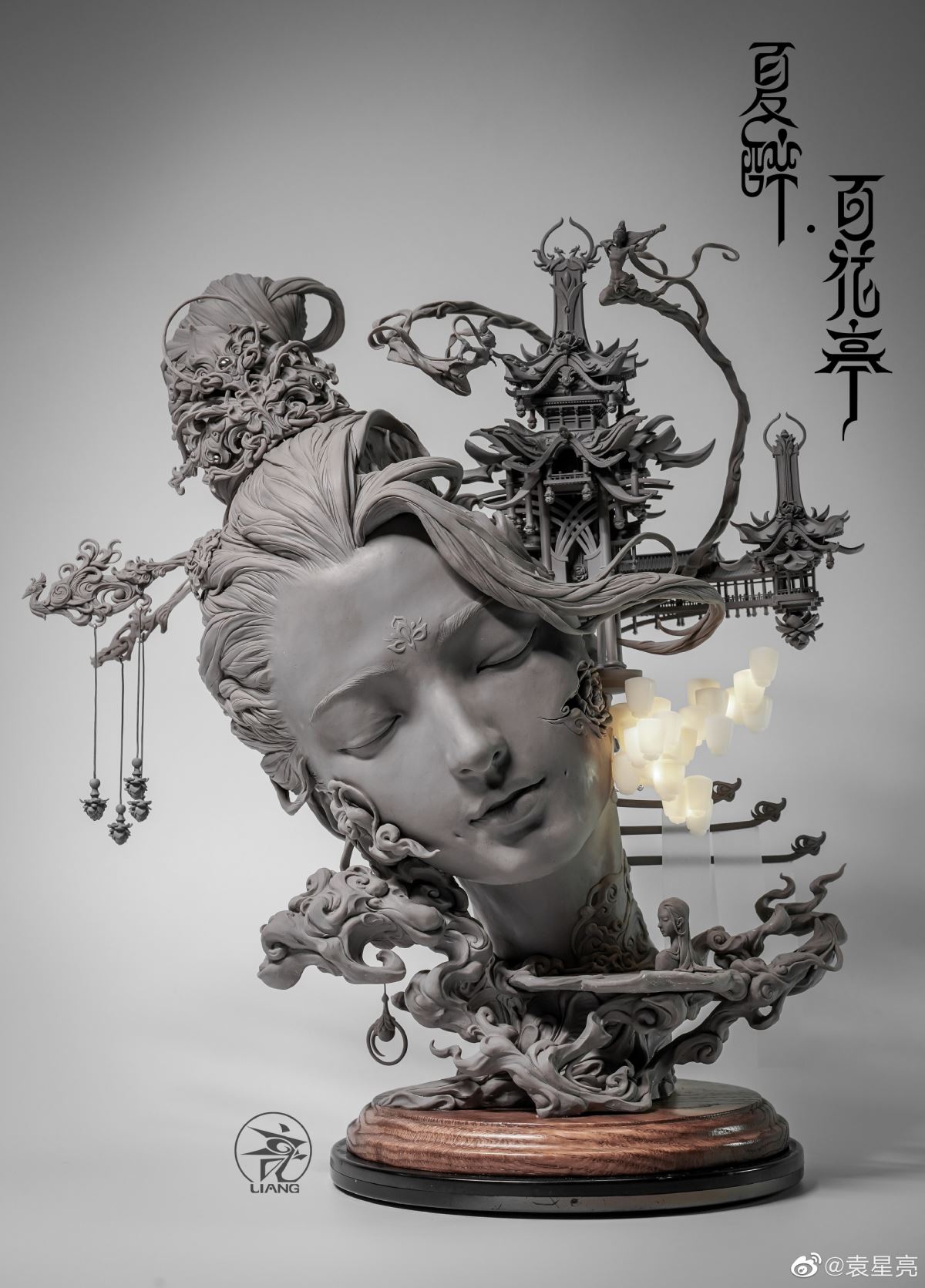 Summer Drunk Hundred Flowers Pavilion