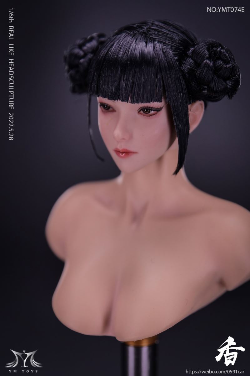 Cool Girl Fragrance Head Carving