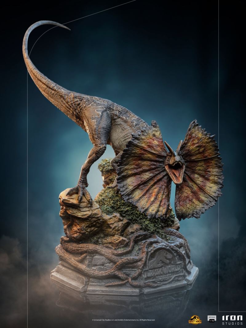 Dilophosaurus - Jurassic World: Dominion - Art Scale 1/10