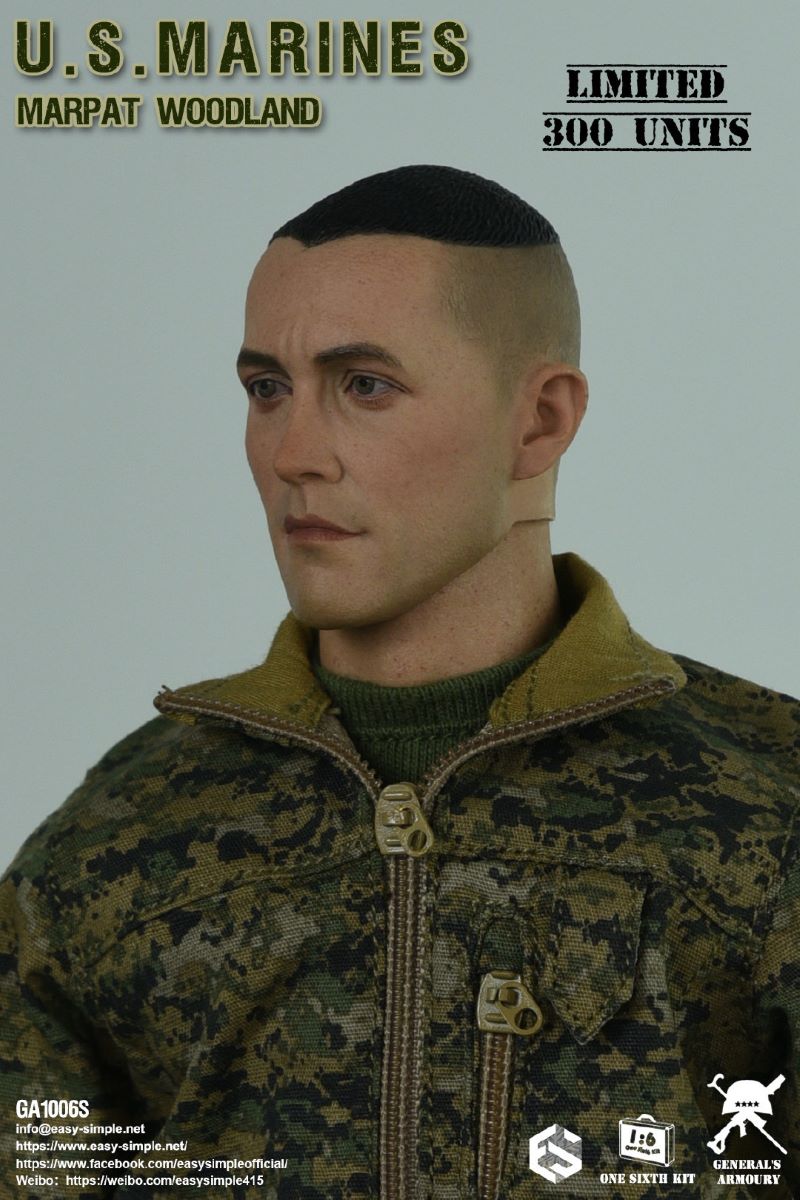 US Marine Corps Jungle Camouflage 1/6