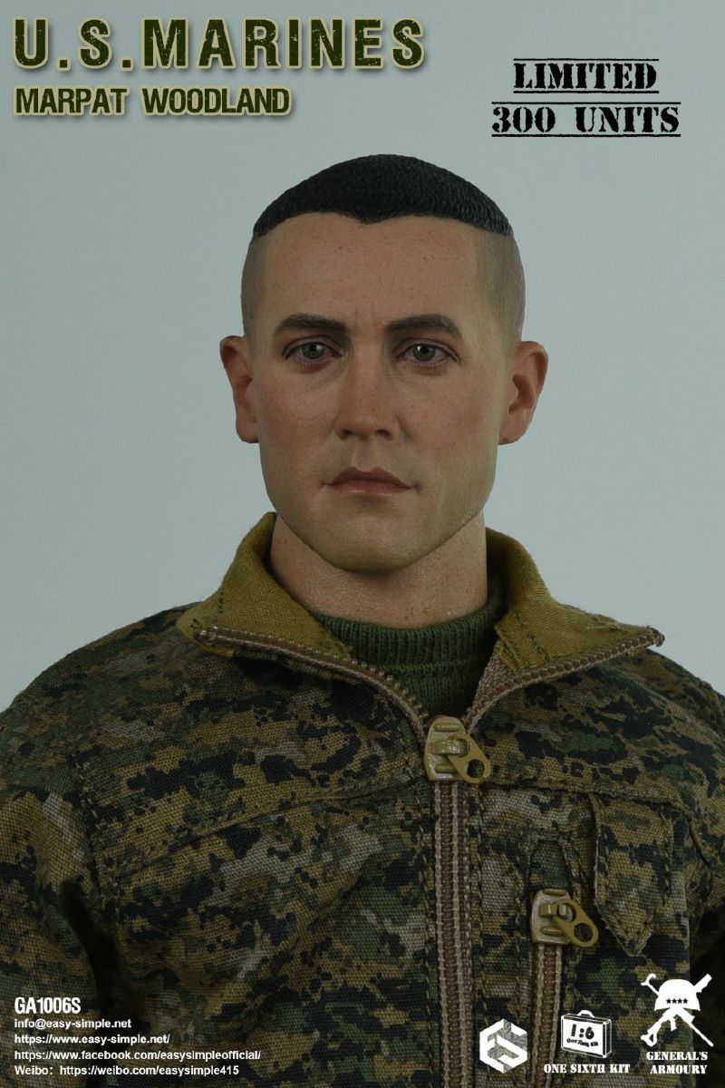 US Marine Corps Jungle Camouflage 1/6