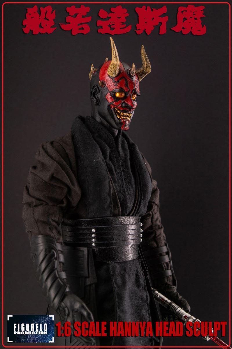 HANNYA Head Scuplt Dark Maul 1: 6 