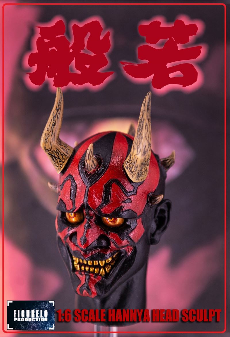 HANNYA Head Scuplt Dark Maul 1: 6 