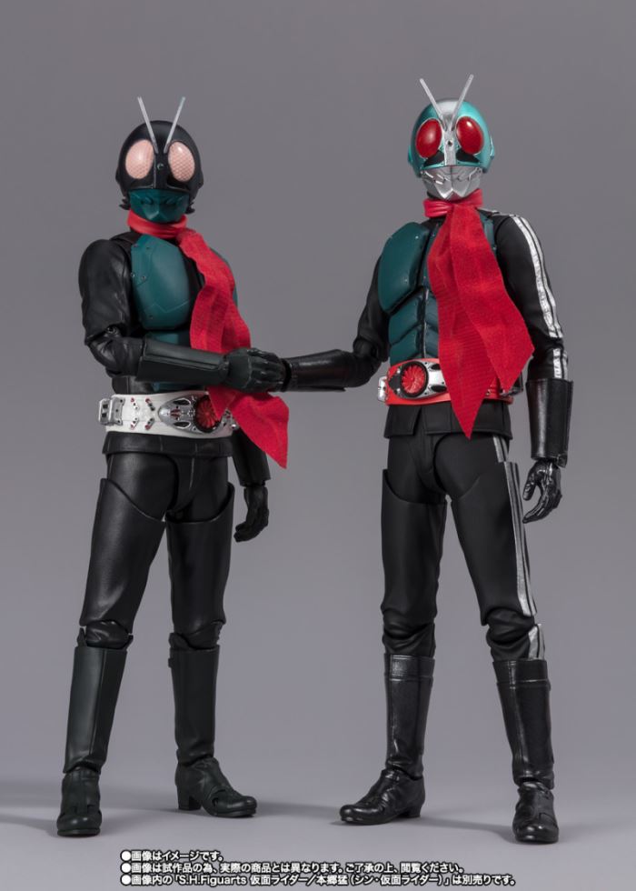 SHFiguarts Kamen Rider No. 2 + 1 / Hayato Ichimonji (Shin Kamen Rider)