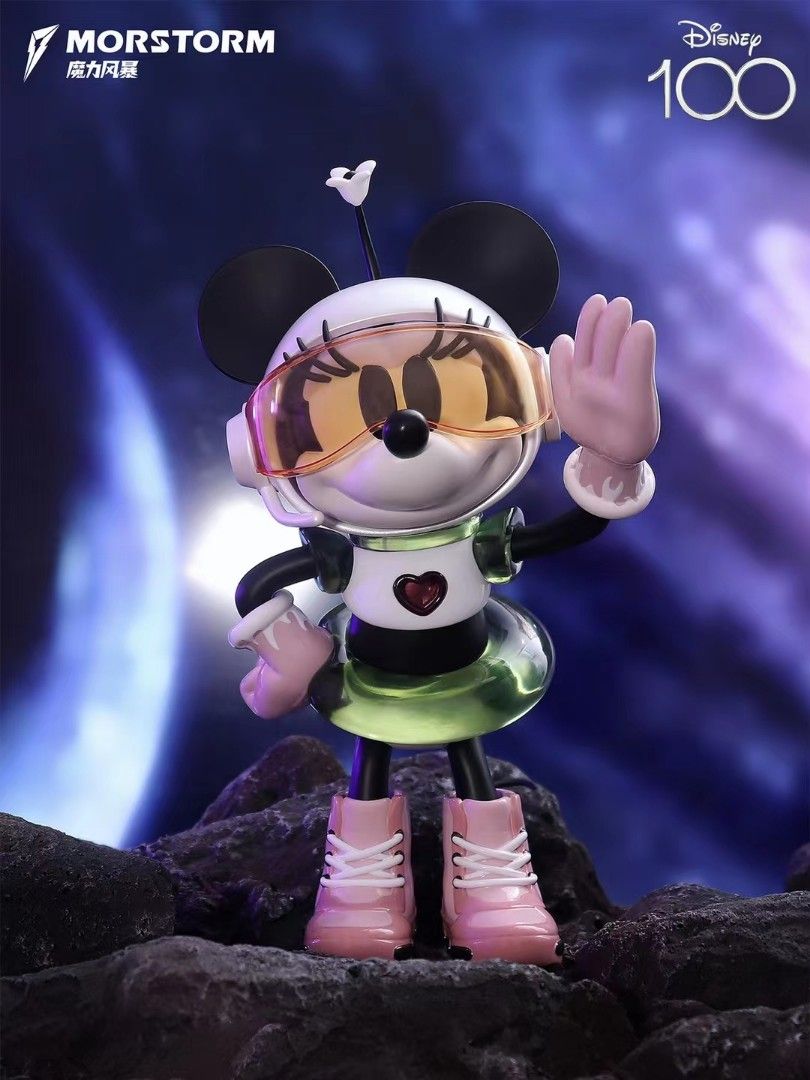 MORSTORM Disney Space Mickey & Space Minnie