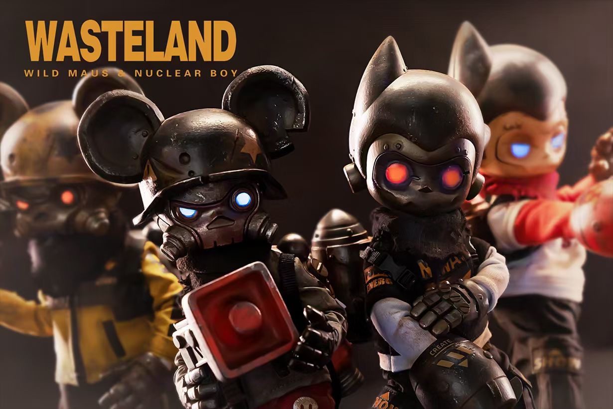 Wasteland Red Flame & Ashes & Nuclear Energy & Oil Pollution