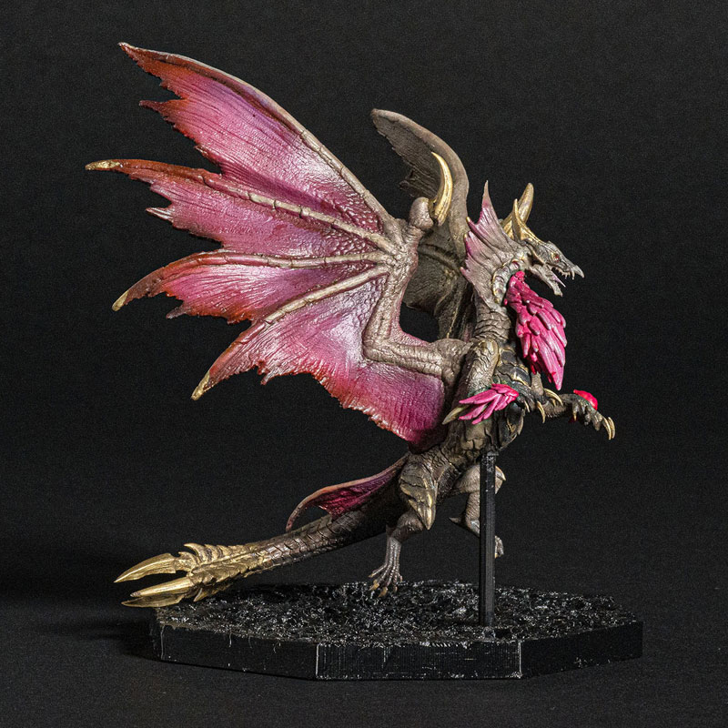 CAPCOM FIGURE BUILDER CUBE MONSTER HUNTER Silver Duke Dragon Malzeno