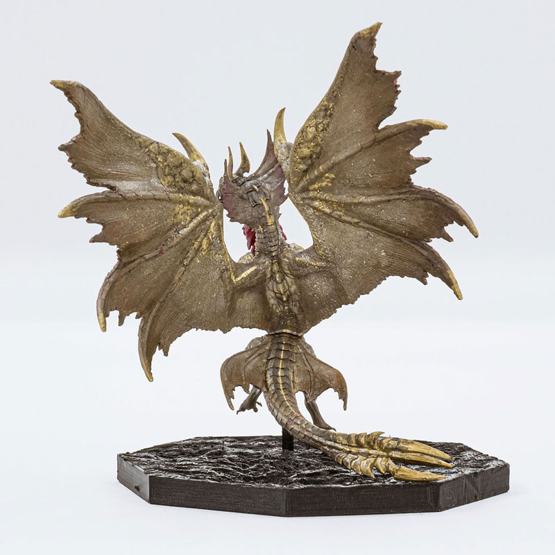 CAPCOM FIGURE BUILDER CUBE MONSTER HUNTER Silver Duke Dragon Malzeno