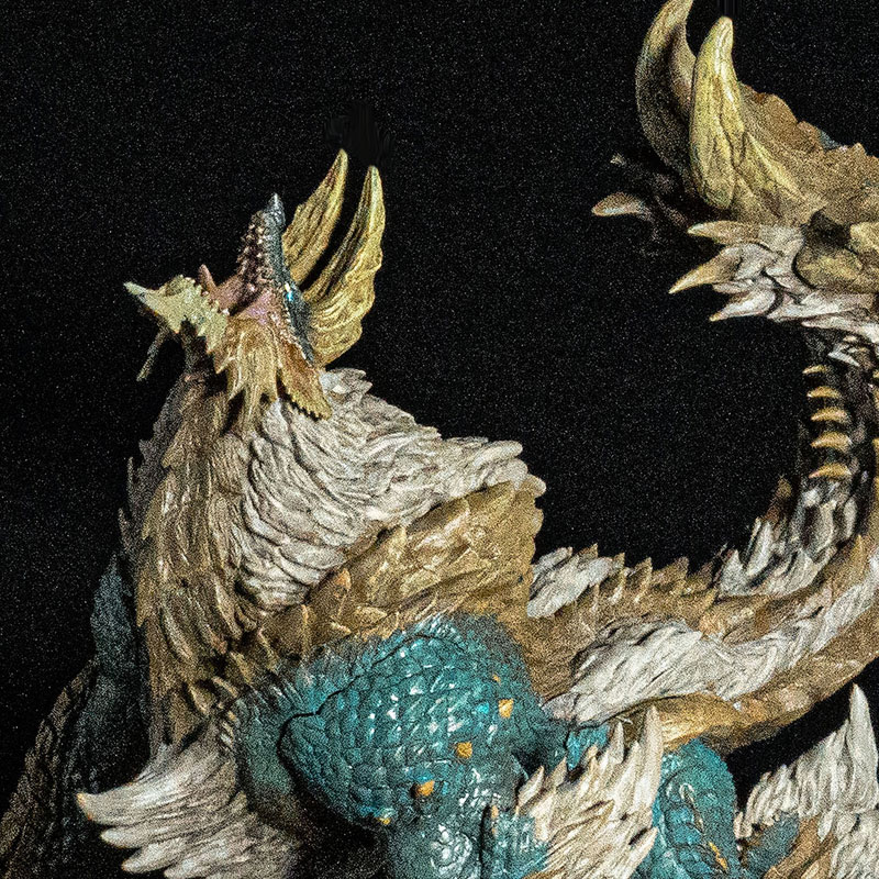 CAPCOM FIGURE BUILDER CUBE MONSTER HUNTER Thunder Wolf Wyvern Zinogre