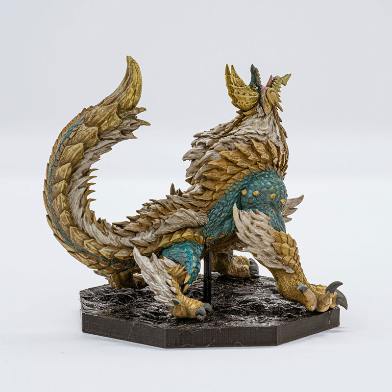 CAPCOM FIGURE BUILDER CUBE MONSTER HUNTER Thunder Wolf Wyvern Zinogre