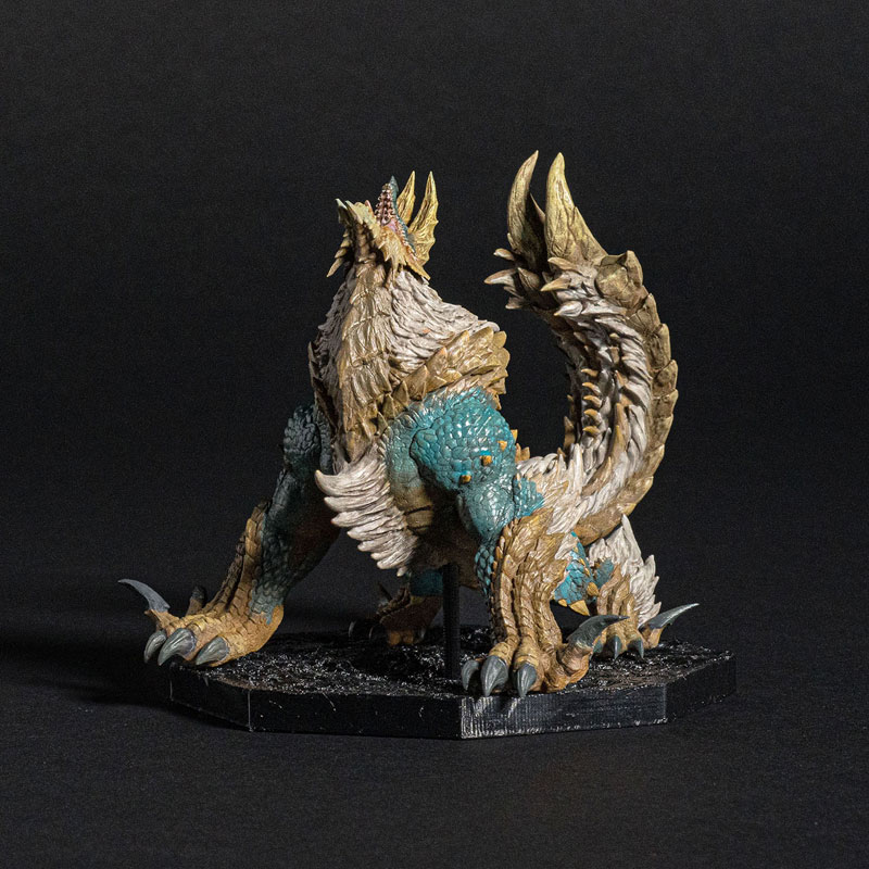 CAPCOM FIGURE BUILDER CUBE MONSTER HUNTER Thunder Wolf Wyvern Zinogre