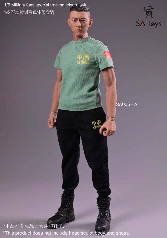 Casual suit for military fans Special training Ratio 1/6