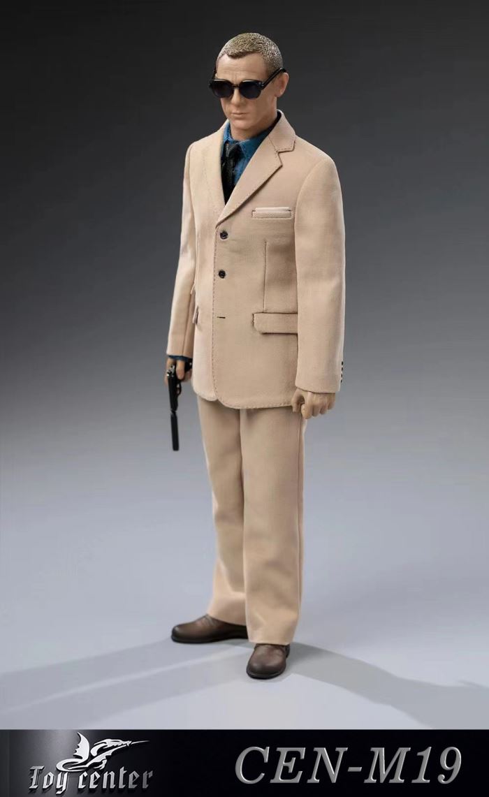 Agent 007 -Men's Suit Khaki (CEN-M19) 1/6