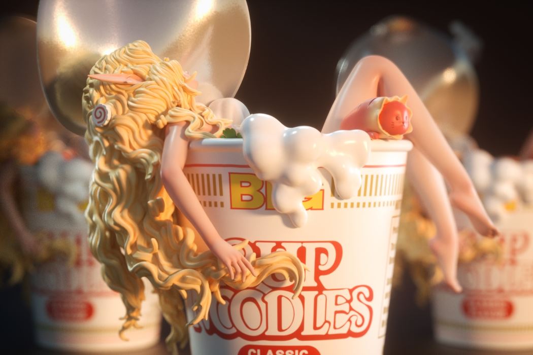 SLEEPING BEAUTY Series - Instant Noodle Witch Food Fairies