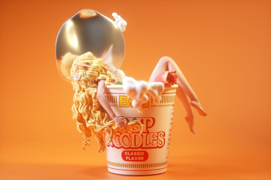 SLEEPING BEAUTY Series - Instant Noodle Witch Food Fairies