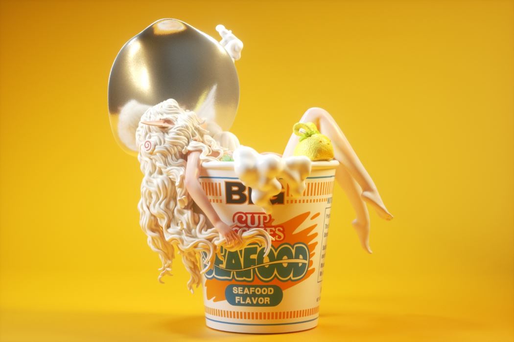 SLEEPING BEAUTY Series - Instant Noodle Witch Food Fairies