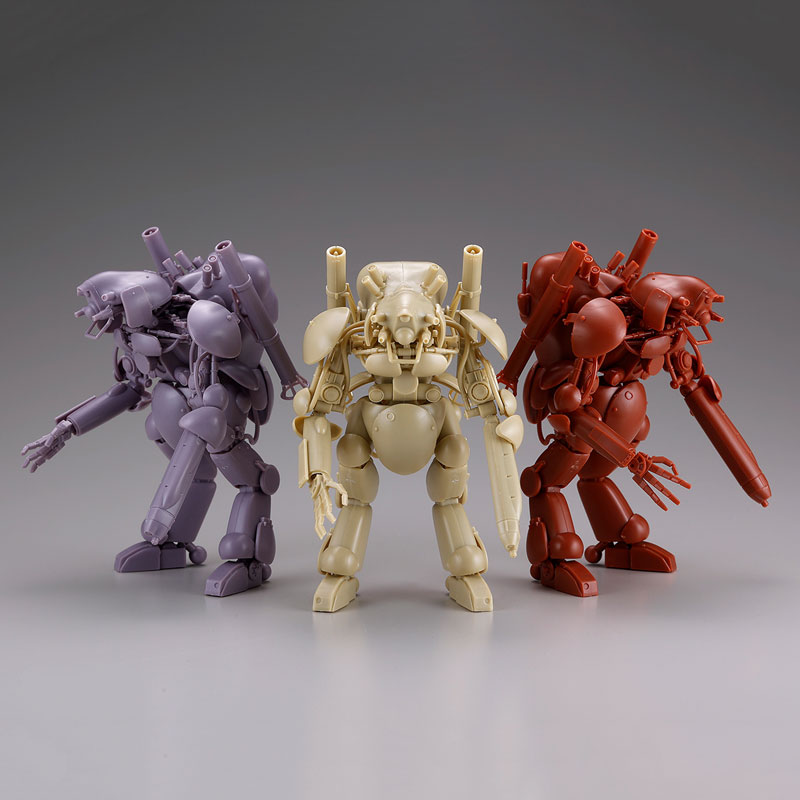ARTPLA Humanoid Unmanned Interceptor Grosser Hund (3 Unit Set) Regular Color Ver