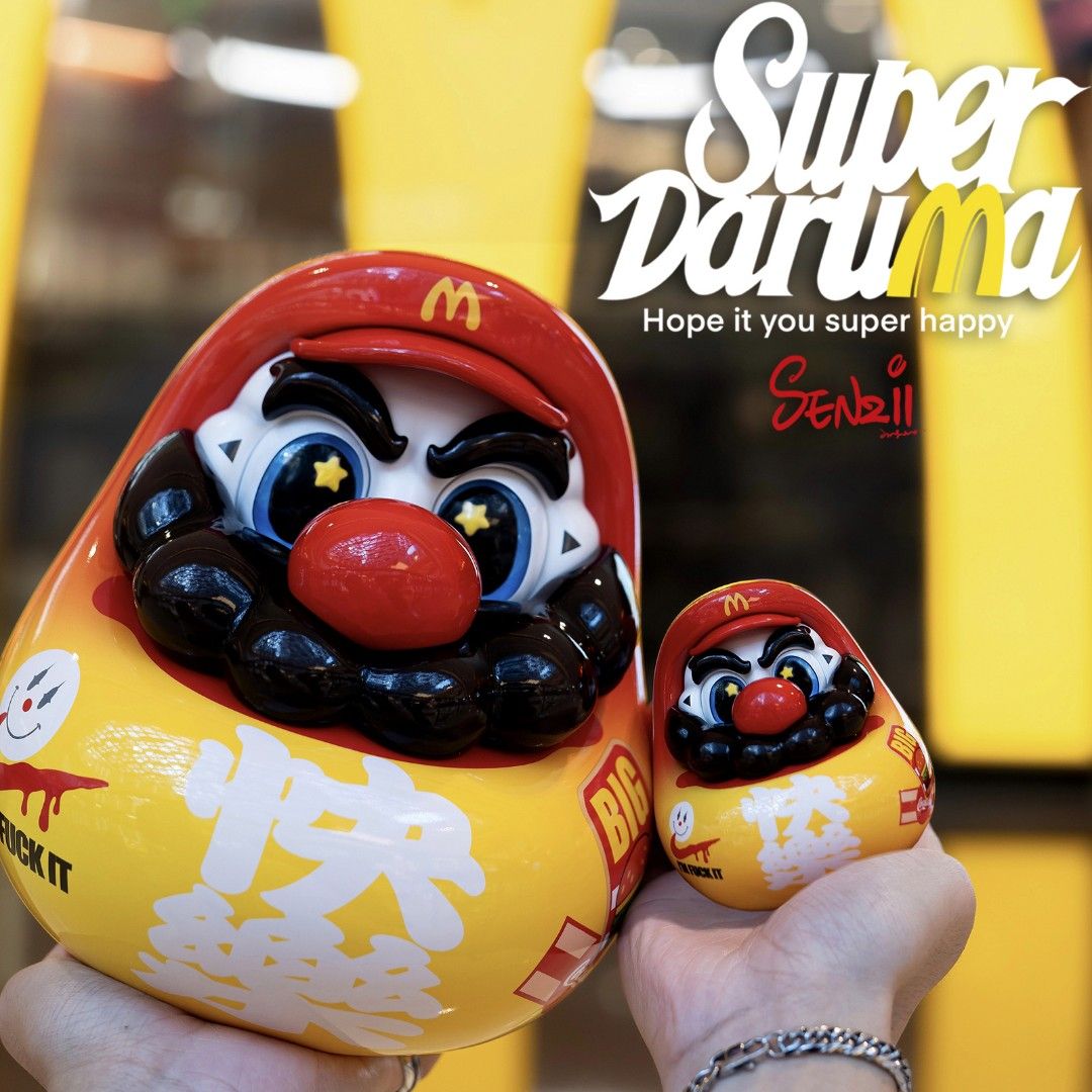 SENZII & SuperDaruma Super Daruma Happy Mario