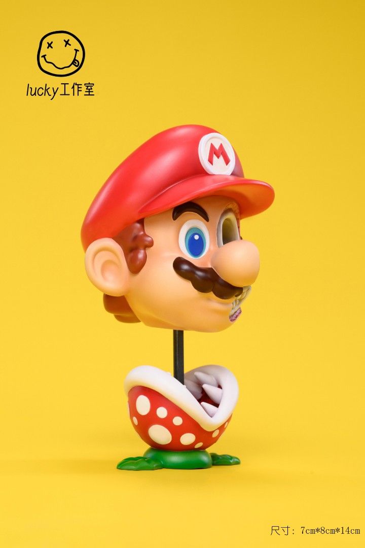Half-Anatomy Mario Twin Brothers